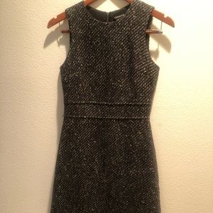 NWOT Theory thick wool dress in size 0 (ready for Xmas party)